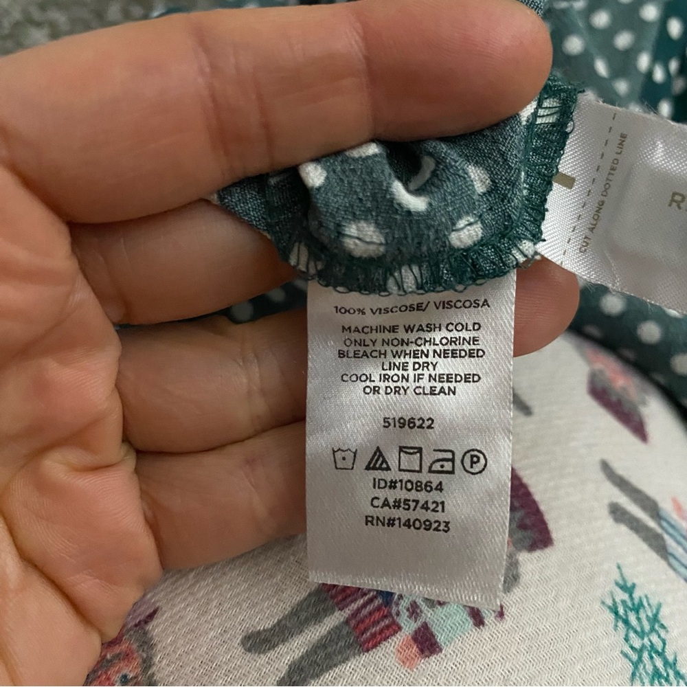 Loft Dotted Wrap Dress - image 8